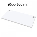     Blat do biurka LEVADO™ / CAMBIO™ (biały) 1600×800 mm