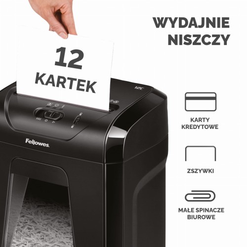 Niszczarka Fellowes 12C correct.com.pl