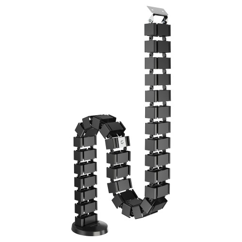 CableSpine Organizer osłona kabli (czarny Kręgosłup kablowy