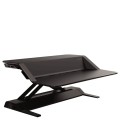 Stanowisko do pracy Sit-Stand Lotus™ - czarne