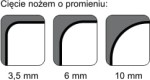 Noż do zaokraglacza AE-1